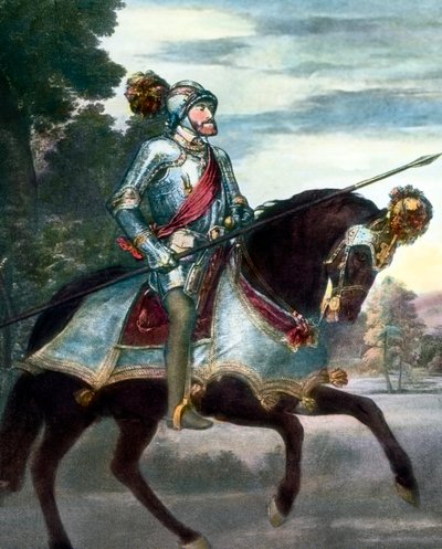 Den hellige romerske kejser Charles V af Unbekannter Künstler