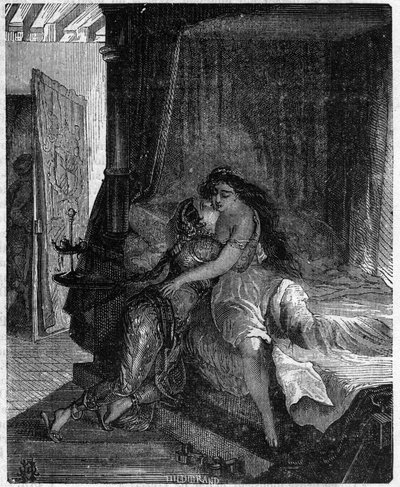 Illustration af H de Hem for "" Les lettres d