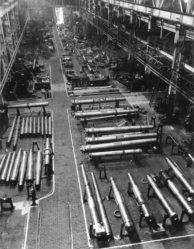Inside 5 Shop, Elswick Works, Newcastle upon Tyne af Unbekannter Künstler