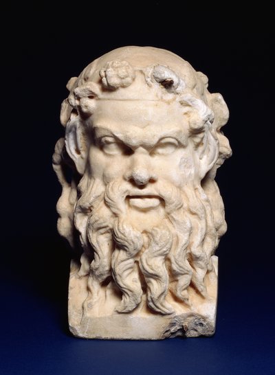 Janiform Herm af Dionysos, romersk af Unbekannt