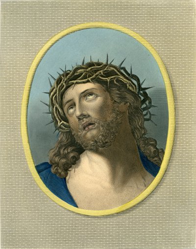 Jesus Kristus kronet med torne - Bibelen, Det Nye Testamente af Unbekannter Künstler