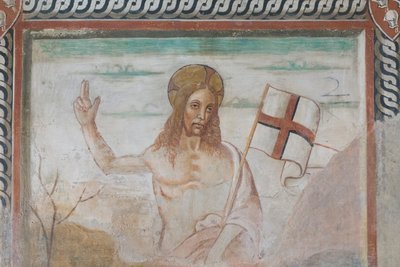 Jesus frelseren af Unbekannter Künstler