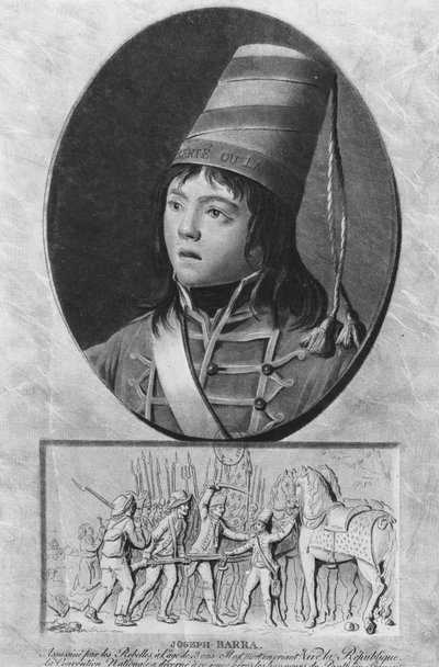 Joseph Bara eller Barra (1779 - 1793), fransk soldat. af Unbekannt