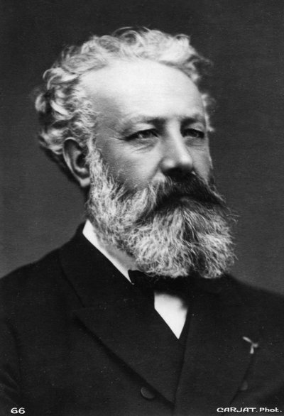Jules Verne - Portræt af Unbekannter Künstler