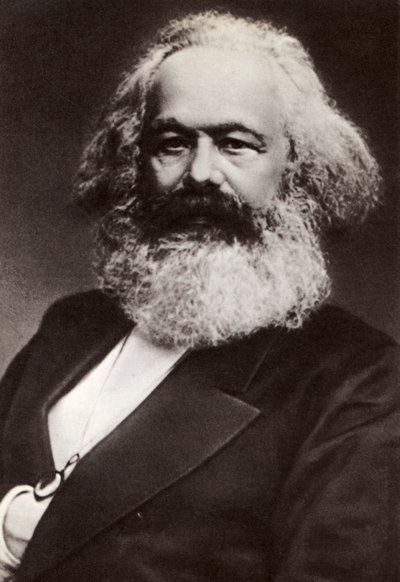 Portræt af Karl Marx af Unbekannter Künstler
