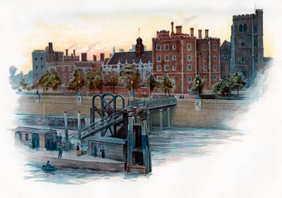Lambeth Palace af Unbekannter Künstler