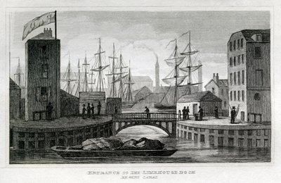 Limehouse Dock af Unbekannt