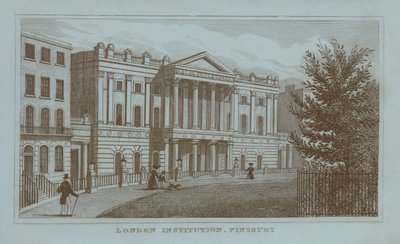 London Institution, Finsbury af Unbekannt