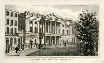 London Institution, Finsbury af Unbekannt