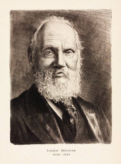 Lord Kelvin, skotsk ingeniør, matematiker og fysiker, ca 1900 af Unbekannt