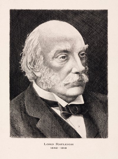 Lord Rayleigh, engelsk matematiker og fysiker af Unbekannt
