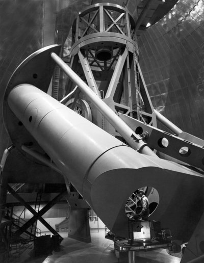 Los Angeles, Californien: 1949 En del af det indre af Mt. Palomar Observatory. (s/h foto) af Unbekannt