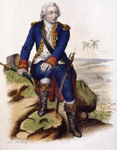 Louis-Antoine de Bougainville af Unbekannter Künstler