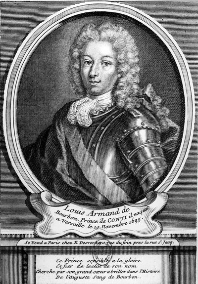 Louis Armand II, Prins af Conti - Louis-Armand de Bourbon-Conti (1695-1727) - Louis Armand de Bourbon, Prins af Conti (f. 1695 i Versailles) af William M. Timlin