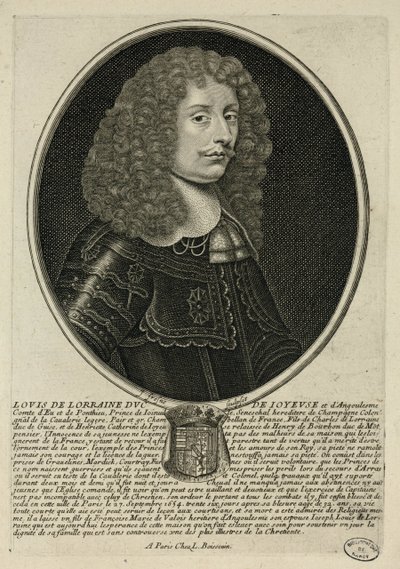Louis de Lorraine hertug af Joyeuse af Unbekannter Künstler