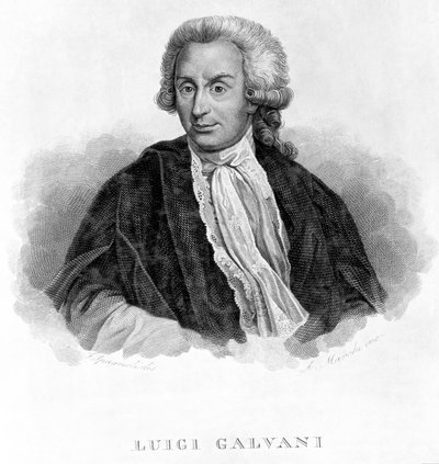 Luigi Galvani, italiensk fysiolog, ca. 1770