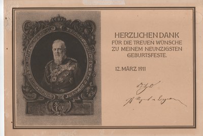 Luitpold Karl Joseph Wilhelm af Bayern af Unbekannter Künstler