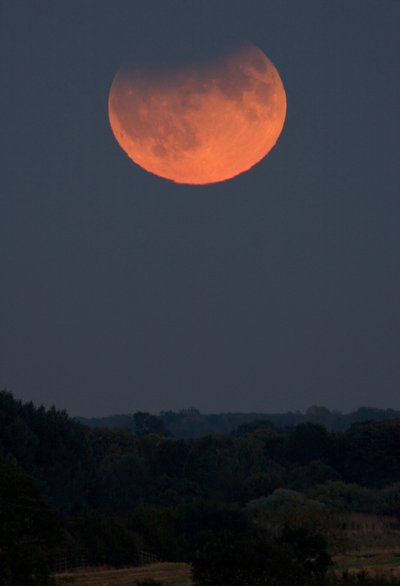 Lunar eclipse, Storbritannien, 7. september 2006 af Unbekannt