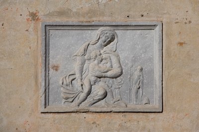 Madonna, Abbey of Santa Maria del Pero, Monastier, Veneto, Italien (foto) af Nicolas Liez