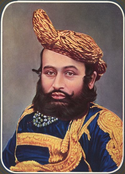 Mahabat Khan II ; 1851 - 1882 ; Junagadh ; Gujarat ; Indien af Unbekannter Künstler