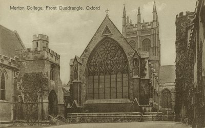 Merton College, Oxford af Unbekannter Künstler