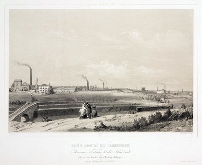 Minedrift, kul Monceau Fontaine & Du Martinet Coalmining Ltd, Belgien af Unbekannt