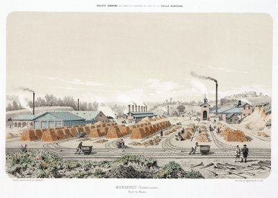 Minedrift, metalmalm Zinkmalm, Neutral Moresnet (Moresnet neutre) af Unbekannt