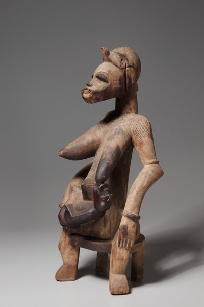 Mor-og-barn-figur, 1800-1900-tallet af Unbekannt