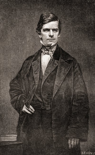 Nathaniel Prentice Banks, fra The Century Magazine, udgivet 1887 (gravering) af Unbekannt