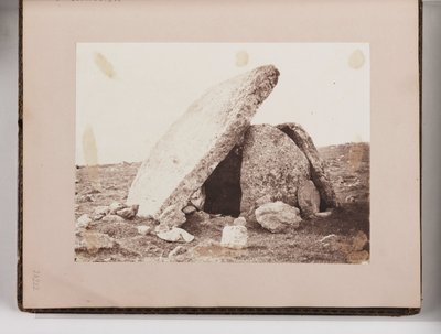 Neolitisk monument, Wales, ca 1860