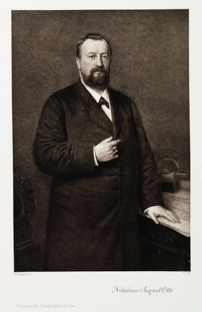Nikolaus August Otto, tysk ingeniør, ca. 1870
