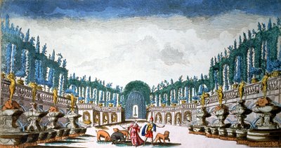 Odysseus med Circe, der forvandler sin besætning til dyr af Unbekannter Künstler