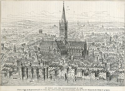 Gamle St Pauls af Unbekannter Künstler