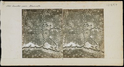 Gamle skyttegrave nær Blairville, Frankrig, ca 1917-1918 af Unbekannt