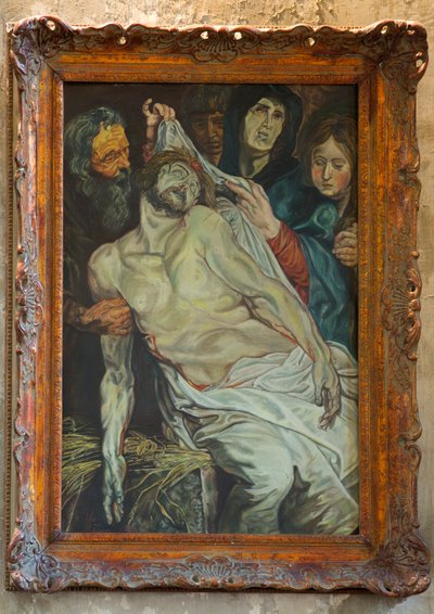 Sognekirke (Saint Hermes Parish Church). Indre. af Unbekannter Künstler