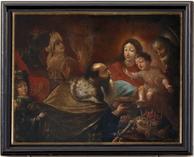 Sognekirke (Saint Martins Sognekirke). Maleri. af Unbekannter Künstler