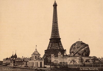 Pavilloner i anledning af verdensudstillingen i Paris i 1900 af Unbekannter Künstler