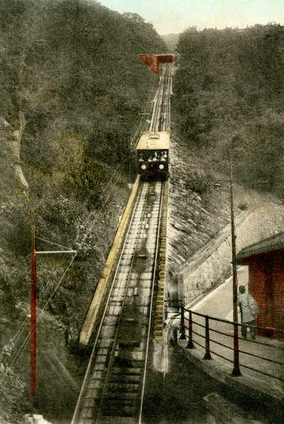Peak Tram af Unbekannter Künstler