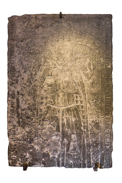 Petronille gravsten, hustru til ridderen Reli de Mareuil, døde ca. 1280 (Gravsten) Cistercienserklosteret Royaumont (kloster) 1228-1235 Asnieres-sur-Oise (Asnieres sur Oise), Val-d