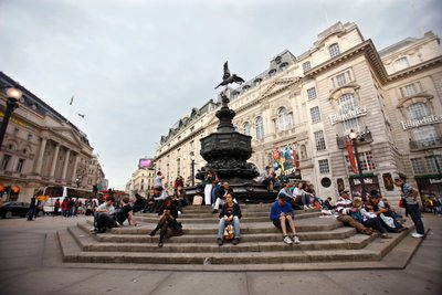 Piccadilly Circus, London (foto) af Unbekannt