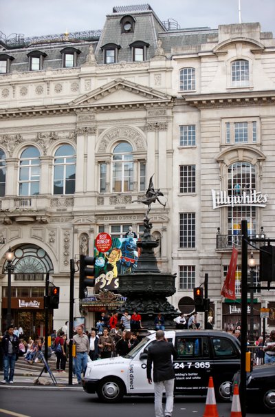 Piccadilly Circus, London (foto) af Unbekannt