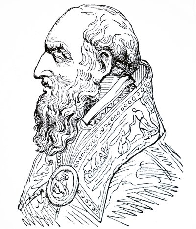 Pave Gregor XIII. af Unbekannt