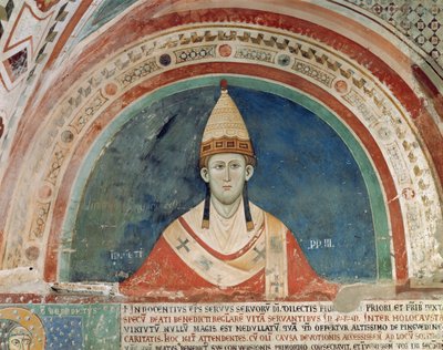 Pave Innocentius III (1160-1216) af Unbekannt