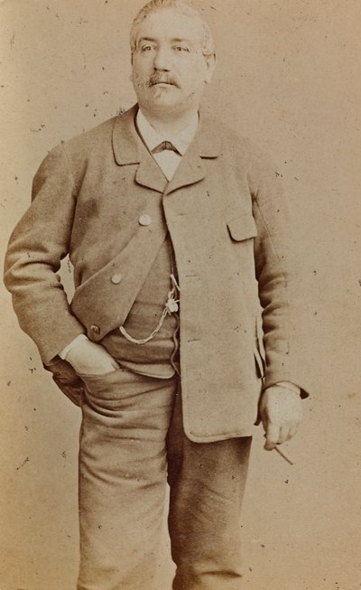 Portræt af Henri Foucart død i Glasgow den 31/12/1841, gymnastiklærer for Prince Imperial, direktør for Olympe-skolen af Unbekannter Künstler