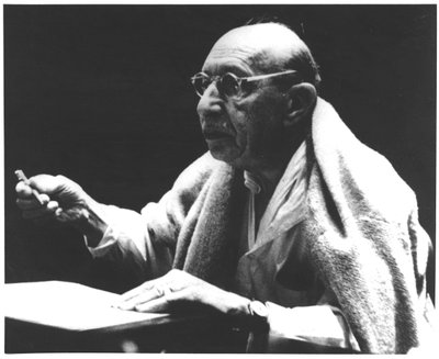 Portræt af Igor Stravinsky (foto) af Unbekannt