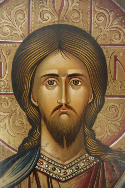Portræt af Jesus, Jerusalem, Israel af Unbekannt