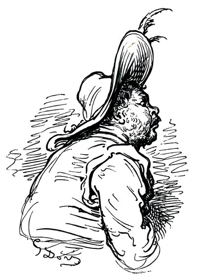 Portræt af Sancho Panza af Unbekannter Künstler