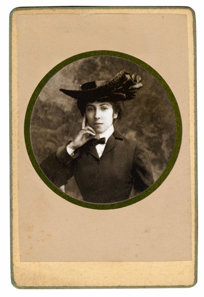 Portrait of the French poet Catherine Pozzi, c.1900dani af Unbekannt