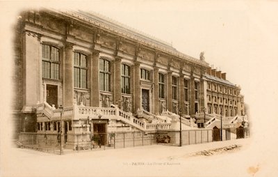 Postkort / Assize Court / Paris / Seine / Ile de France / Frankrig af William M. Timlin