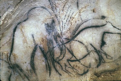 Forhistorisk Cave of Pech Merle/Mammuternes Kapel/25.000 år/Cabrerets/Lot/Midi Pyrenæerne/Frankrig af Unbekannt